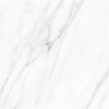 Placi de porțelan lustruite cu aspect alb de marmură Carrara- Carrara White